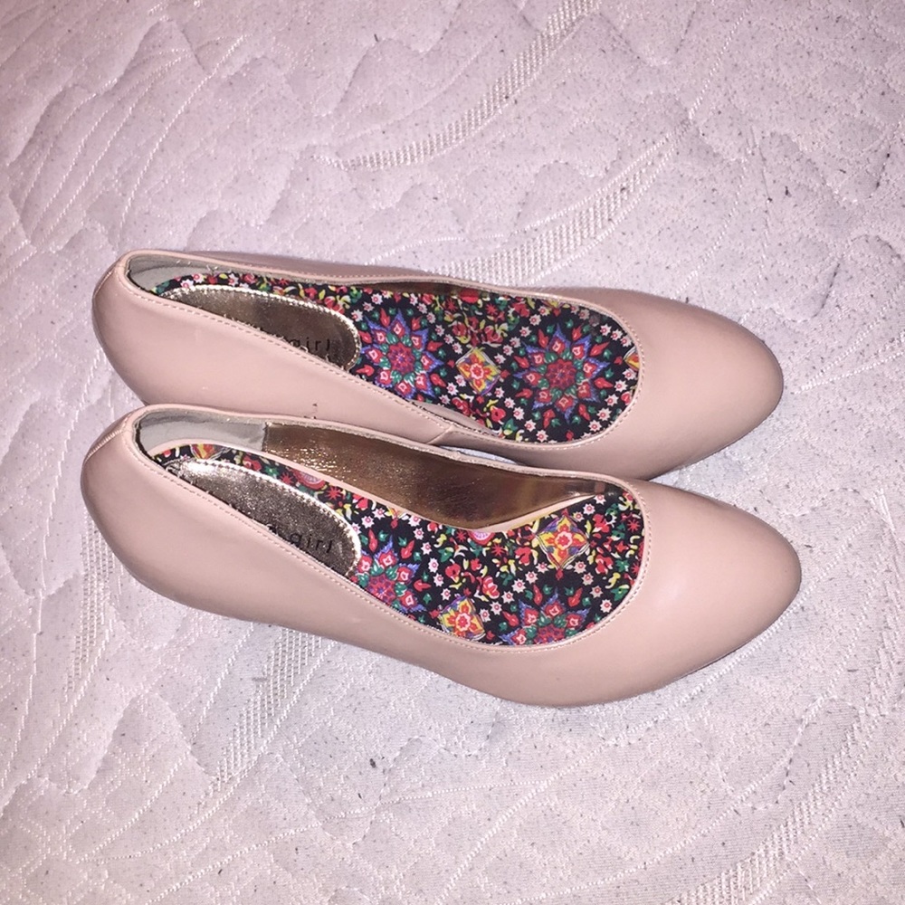 Nude heels